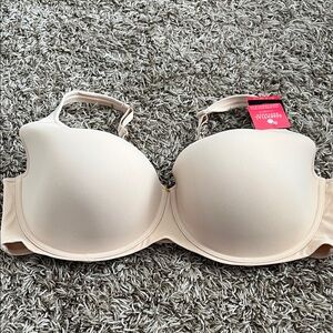 Seamless Cream T-Shirt Bra